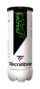 Tecnifibre Team padel balls, tube of 3