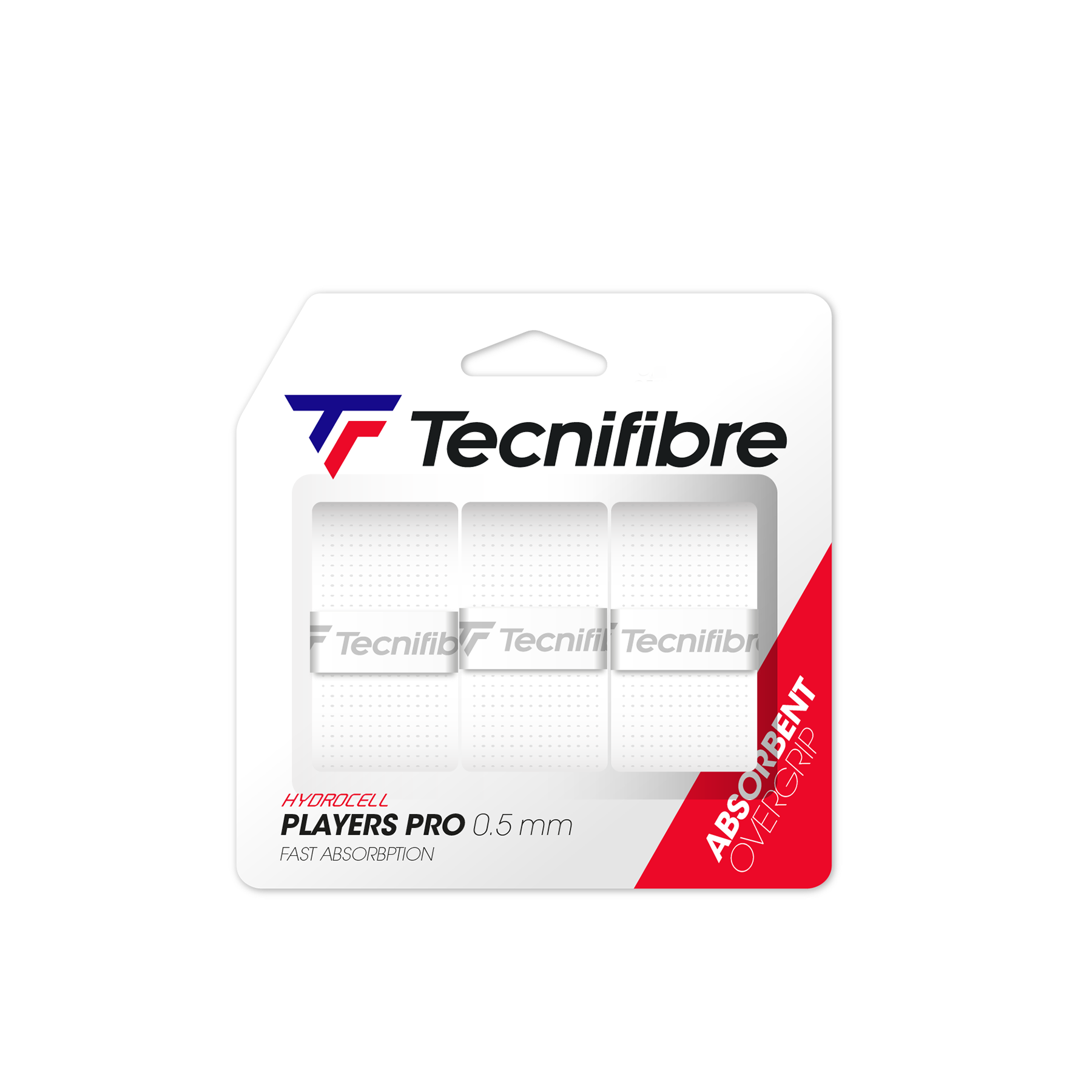 Tecnifibre Players overgrip, pack of 3